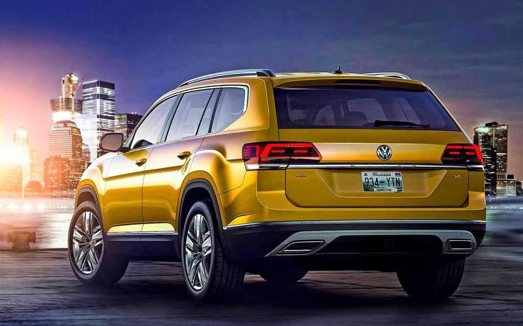 Volkswagen Atlas раскрывают подробности будущего кроссовера