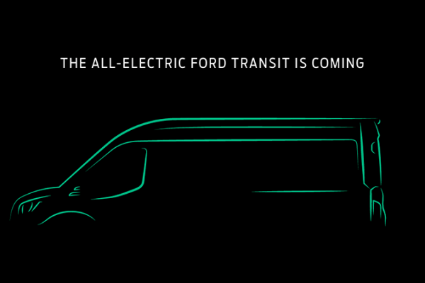 Ford строит полностью электрический грузовой фургон Transit для рынка США